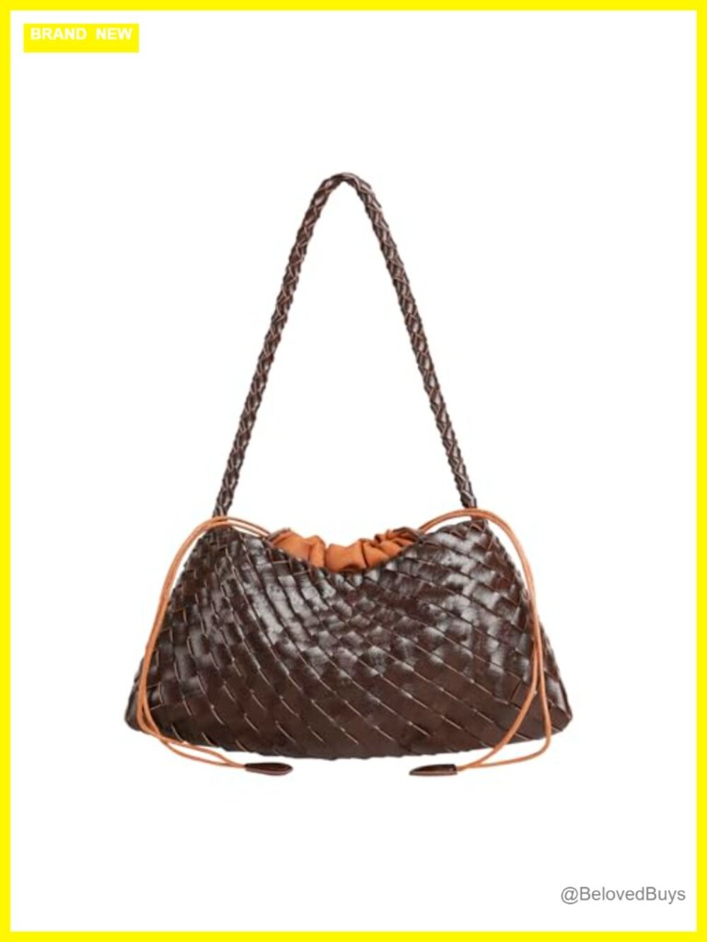 Woven Shoulder Bag Cute Hobo Purse Tote Handbag